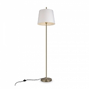 Торшер Freya Sandy FR5118FL-01BS цвет плафона/подвески Белый, цвет арматуры Латунь-2