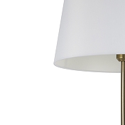 Торшер Freya Sandy FR5118FL-01BS цвет плафона/подвески Белый, цвет арматуры Латунь-3