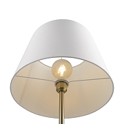 Торшер Freya Sandy FR5118FL-01BS цвет плафона/подвески Белый, цвет арматуры Латунь-4