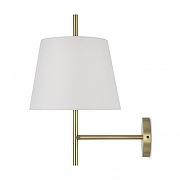 Бра Freya Sandy FR5118WL-01BS цвет плафона/подвески Белый, цвет арматуры Латунь-2