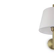 Бра Freya Sandy FR5118WL-01BS цвет плафона/подвески Белый, цвет арматуры Латунь-5