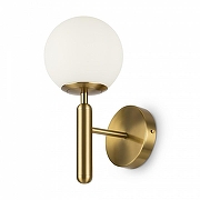 Бра Freya Zelda FR5124WL-01BS цвет плафона/подвески Белый, цвет арматуры Латунь-5