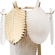 Накладной светильник Freya Hloya FR5143WL-01G цвет плафона/подвески Золото, Прозрачный, цвет арматуры Золото-1