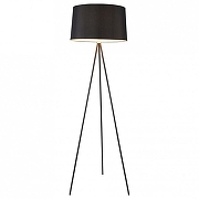 Торшер Freya Bonita FR5152-FL-01-B цвет плафона/подвески Черный, цвет арматуры Черный-1