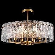 Светильник на штанге Freya Basilica FR5166PL-06BS цвет плафона/подвески Прозрачный, цвет арматуры Латунь-2