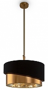 Светильник на штанге Freya Earth FR5171PL-06BS цвет плафона/подвески Латунь, Черный, цвет арматуры Латунь