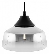 Подвесной светильник Freya Jiffy FR5188PL-01B цвет плафона/подвески Серый, цвет арматуры Черный