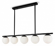 Светильник на штанге Freya Zing FR5199PL-05B цвет плафона/подвески Черный, цвет арматуры Черный