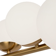 Подвесной светильник Freya Zing FR5199PL-08BS1 цвет плафона/подвески Белый, цвет арматуры Латунь-6