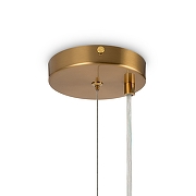 Подвесной светильник Freya Zing FR5199PL-08BS1 цвет плафона/подвески Белый, цвет арматуры Латунь-8