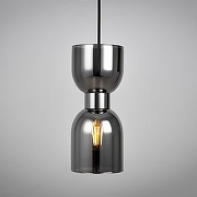 Подвесной светильник Freya Savia FR5203PL-01CH1 цвет плафона/подвески Светло-серый, цвет арматуры Хром-2