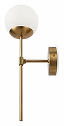 Бра Freya Sonder FR5204WL-01BS цвет плафона/подвески Белый, цвет арматуры Латунь-1
