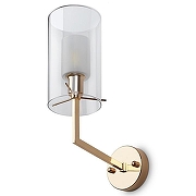 Бра Freya Felicity FR5206WL-01FG цвет плафона/подвески Прозрачный, цвет арматуры Золото