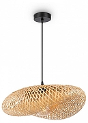 Подвесной светильник Freya Wavy FR5243PL-01BR8 цвет плафона/подвески Бежевый, цвет арматуры Коричневый-4