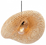 Подвесной светильник Freya Wavy FR5243PL-01BR9 цвет плафона/подвески Бежевый, цвет арматуры Коричневый-1