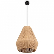 Подвесной светильник Freya LoungeGarden FR5247PL-01BG1 цвет плафона/подвески Бежевый, цвет арматуры Черный-1