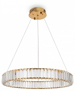 Подвесной светильник Freya Tier FR5257PL-L25G цвет плафона/подвески Прозрачный, цвет арматуры Латунь-1