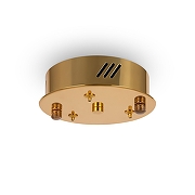 Подвесной светильник Freya Tier FR5257PL-L25G цвет плафона/подвески Прозрачный, цвет арматуры Латунь-4