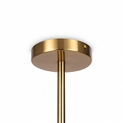 Светильник на штанге Freya Blossom FR5259PL-02BS цвет плафона/подвески Белый, цвет арматуры Латунь-3