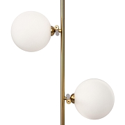 Светильник на штанге Freya Blossom FR5259PL-02BS цвет плафона/подвески Белый, цвет арматуры Латунь-11