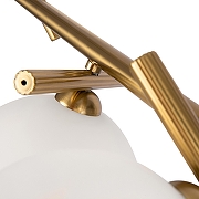 Подвесной светильник Freya Blossom FR5259PL-04BS цвет плафона/подвески Белый, цвет арматуры Латунь-7