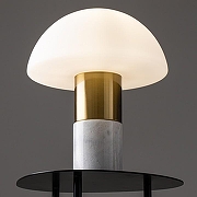 Настольная лампа Freya Marfil FR5285TL-01BS цвет плафона/подвески Белый, цвет арматуры Латунь-3