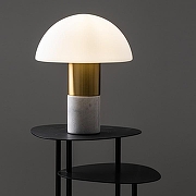 Настольная лампа Freya Marfil FR5285TL-01BS цвет плафона/подвески Белый, цвет арматуры Латунь-4