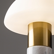 Настольная лампа Freya Marfil FR5285TL-01BS цвет плафона/подвески Белый, цвет арматуры Латунь-6