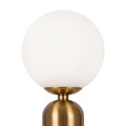 Настольная лампа Freya Cherie FR5287TL-01BS цвет плафона/подвески Белый, цвет арматуры Латунь-2