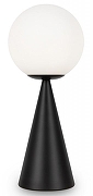 Настольная лампа Freya Glow FR5289TL-01B цвет плафона/подвески Белый, цвет арматуры Черный