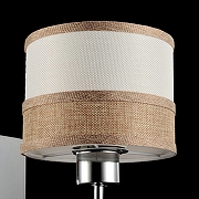 Бра Freya Helen FR5329-WL-01-CH цвет плафона/подвески Бежевый, Коричневый, цвет арматуры Коричневый, Хром-4