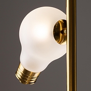 Торшер Freya Evidence FR5372FL-03BS цвет плафона/подвески Белый, цвет арматуры Латунь-4