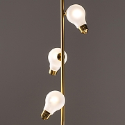 Торшер Freya Evidence FR5372FL-03BS цвет плафона/подвески Белый, цвет арматуры Латунь-5