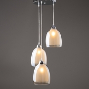 Подвесной светильник Freya Astery FR5375PL-03CH1 цвет плафона/подвески Оранжевый, цвет арматуры Хром-3