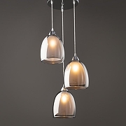 Подвесной светильник Freya Astery FR5375PL-03CH2 цвет плафона/подвески Светло-серый, цвет арматуры Хром-2