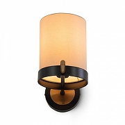 Бра Freya Bogy FR5377WL-01B цвет плафона/подвески Бежевый, цвет арматуры Черный-2