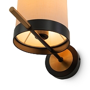 Бра Freya Bogy FR5377WL-01B цвет плафона/подвески Бежевый, цвет арматуры Черный-6