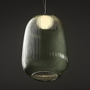 Подвесной светильник Freya Enchantment FR5384PL-L13GN цвет плафона/подвески Зеленый, цвет арматуры Черный-3