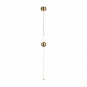 Подвесной светильник Freya Pina FR5387PL-L14.5BS цвет плафона/подвески Белый, цвет арматуры Латунь-2