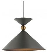 Подвесной светильник Freya Moth FR5392PL-01GR1 цвет плафона/подвески Серый, цвет арматуры Серый