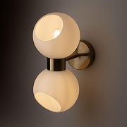 Бра Freya Bony FR5394WL-02BS цвет плафона/подвески Белый, цвет арматуры Латунь-4