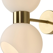 Бра Freya Bony FR5394WL-02BS цвет плафона/подвески Белый, цвет арматуры Латунь-5