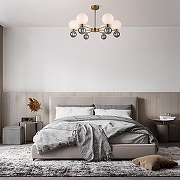 Бра Freya Bony FR5394WL-02BS цвет плафона/подвески Белый, цвет арматуры Латунь-7