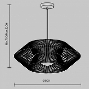 Подвесной светильник Freya Cottage FR5405PL-01W3 цвет плафона/подвески Белый, цвет арматуры Белый-10