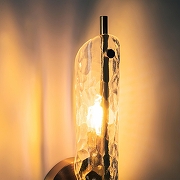 Бра Freya Baret FR5420WL-01BS цвет плафона/подвески Прозрачный, цвет арматуры Латунь-3