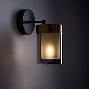 Бра Freya Lora FR5432WL-01BBS цвет плафона/подвески Серый, цвет арматуры Латунь, Черный-4