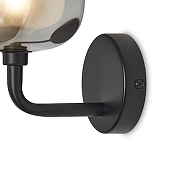 Бра Freya Shimmer FR5435WL-01B цвет плафона/подвески Светло-серый, цвет арматуры Черный-4