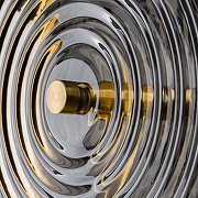 Торшер Freya Borbon FR5442FL-L13B цвет плафона/подвески Светло-серый, цвет арматуры Латунь-6