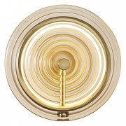 Накладной светильник Freya Borbon FR5442WL-L7TR цвет плафона/подвески Прозрачный, цвет арматуры Латунь