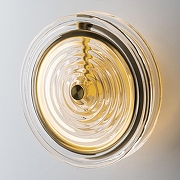 Накладной светильник Freya Borbon FR5442WL-L7TR цвет плафона/подвески Прозрачный, цвет арматуры Латунь-4